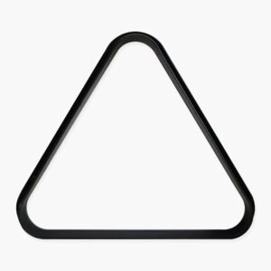 1 3/4-Inch Black Plastic 15-Ball Triangle Rack