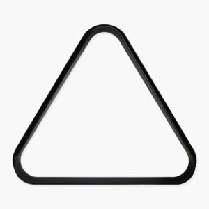 1 3/4-Inch Black Plastic 15-Ball Triangle Rack