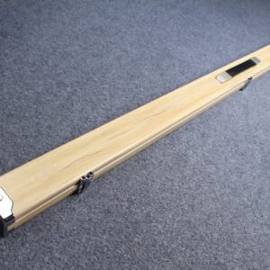 Compact Aluminium One-Piece Cue Case with Zinc Alloy Ends