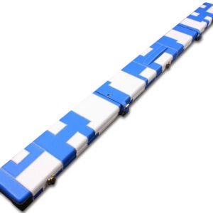 Wide 3-Slot One-Piece Cue Case for Pool and Snooker