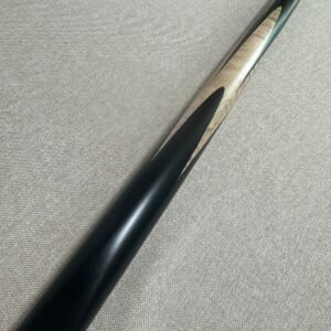 One-Piece Black Ebony Snooker Cue - 10.2mm Tip 17.6oz