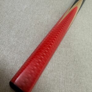 One-Piece Black Ebony Snooker Cue - 10.1mm Tip 17.9oz