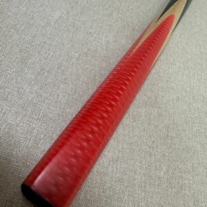 One-Piece Black Ebony Snooker Cue - 10.1mm Tip 17.9oz